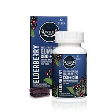 Wyld 40 pc. | Elderberry 50mg CBD + 250mg CBN Gummies