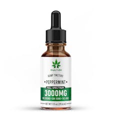 Full Spectrum 3000mg CBD Peppermint Tincture
