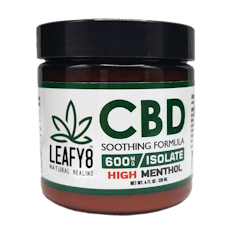 CBD Topical Cream - High Menthol