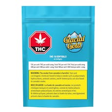 GLACIAL GOLD : THC 10 SOFTGELS (10x10mg)