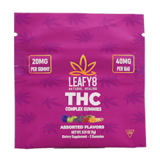 Delta-9 THC Complex Gummies – 2 Pack Variety – 40mg