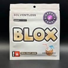 Pina Colada Hybrid Blox Solventless Single Rosin Gummy