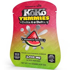 Koko Yummies 3000MG – Watermelon Zkittlez