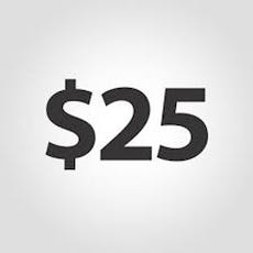 $25 Gift Card