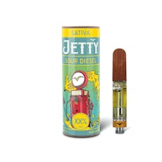 Jetty Cartridge - Sour Diesel (1g Sativa) *NEXT DAY DELIVERY ONLY*