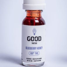 Blueberry Honey 100MG Indica Tincture The GOOD Berry Tincture By GOOD