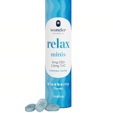 Cresco - Wonder Mints Blueberry Relax 2:1 with CBD 40pk 100mg