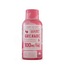 HABIT 100mg THC Grenade | Strawberry Lemonade