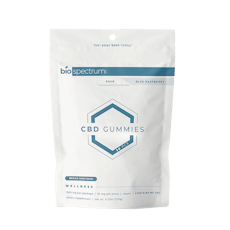 Broad Spectrum Sour Blue Raspberry CBD Gummies - 1000mg