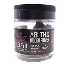Delta-8 THC Indoor Flower – Purple Urkle