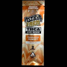 THC-A Mandarin Sunset 2 gram Disposable