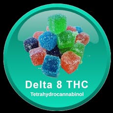 Edibles D8 Gummies 250mg 10pk LLEAF