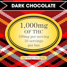 100mg Dark Chocolate Bar