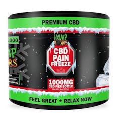 HEMP BOMBS CBD PAIN FREEZE 1000MG