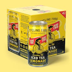 50mg Delta 9 THC + 50 CBD Iced Tea Lemonade