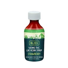 Delta 9 THC Live Rosin Syrup For Bliss – Strawberry (Hybrid)