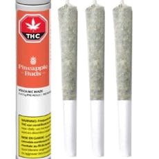 Pineapple Buds - Volcanic Haze Craft Pre-Rolls - 1.5G