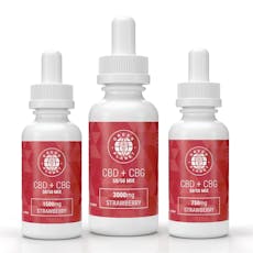 CBD/CBG 50:50 Mix Strawberry Flavor Tincture