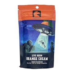 Live Resin Orange Cream THC Gummies - 10ct