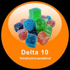 Edibles D10 Gummies 250mg 10pk
