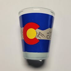 Colorado Flag Shot Glass