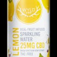 Wyld CBD Real-Fruit Infused Sparkling Water - Lemon