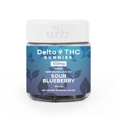 URB D9 SOUR BLUEBERRY 350MG 35CT