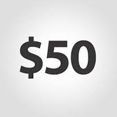 $50 Gift Card