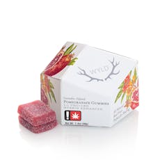 Wyld: 100mg Gummies - 1:1 THC:CBD Pomegranate