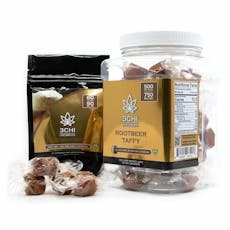3CHI Delta 9 THC + CBD Root Beer Taffy