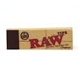 Raw: Unbleached Tips pack/50