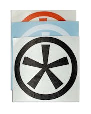 $1 - Tokyo - White YO Star Sticker