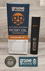 Groove Motorbreath 15 .3 gram Live Rosin Disposable Pen