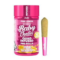 BABY JEETER - Pink Lemon Rosin Infused Preroll Pack 2.5g