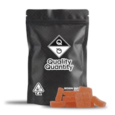 QUALITY OVER QUANTITY - Peach Lychee Rosin Gummies 100mg