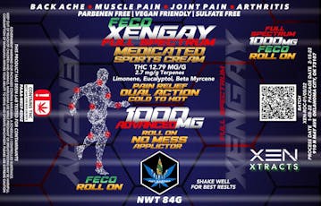 Xengay 1000mg Sports Cream