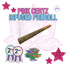 Pink Certz Infused Preroll