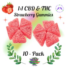 1:1 Strawberry Gummies