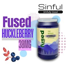 Fused Huckleberry 12oz Infused Soda