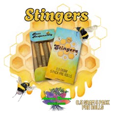 Icecream Candy Stingers 5 - Pack Preroll