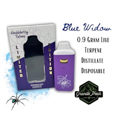 Blue Widow .9g Distillate Disposable