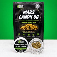Mars Candy OG by GVA/DHW 1g Bubble Hash | Hybrid