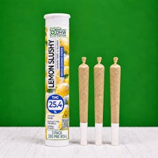 Lemon Slushy by DHW .3g 3 Pack DogWalker Pre Rolls | Hybrid