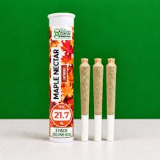 Maple Nectar by DHW .3g 3 Pack Pre Roll | Hybrid