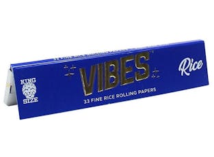 Vibes Rolling Papers King Size Rice