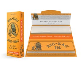 Zig Zag French Orange 1 1/4 Combo Pack