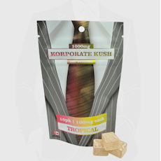 Korporate Kush 1000mg Gummies Tropical