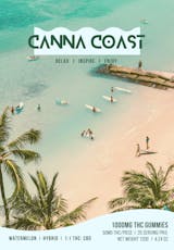 Canna Coast 1000mg Gummies Watermelon