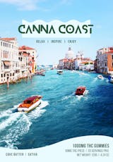Canna Coast 1000mg Gummies Cake Batter
