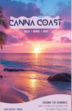Canna Coast 1000mg Gummies Huckleberry